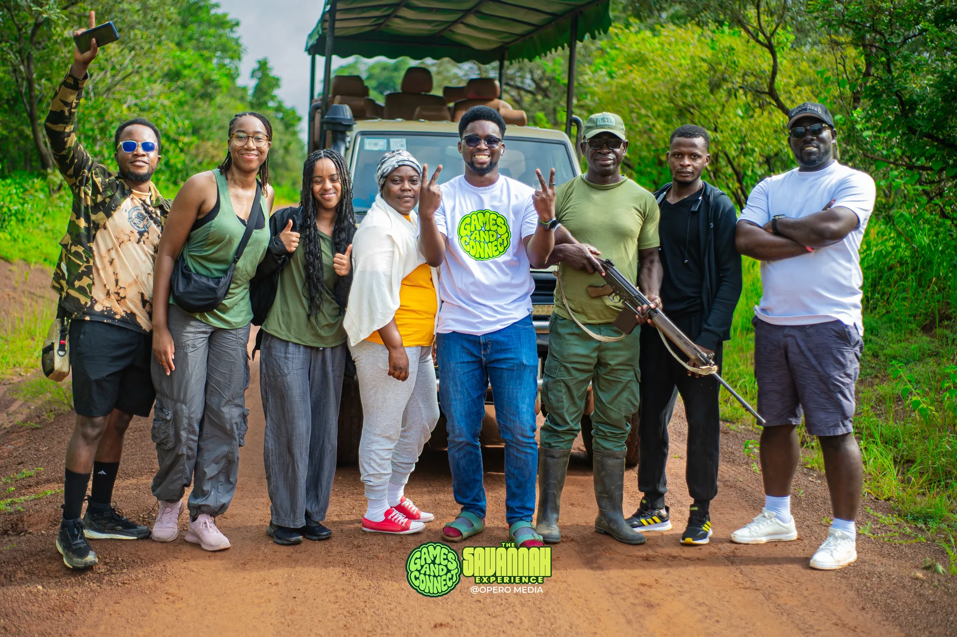 Games and Connect travelers with their safari guide